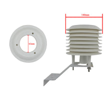 Ladda upp bild till gallerivisning, oomvarmer Schutzhülle außensensor sender 4-20 Platten φ62 Φ140 mm wetterschutzgehäuse schutzgehäuse klima thermometerhütte wetterhütte für wetterstation weatherhub
