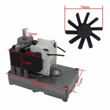 Cargar imagen en el visor de la galería, Motoreducteur poele a granule 220v 3.2rpm moteur vis sans fin pellet spirale sans fin
