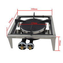 Cargar imagen en el visor de la galería, Réchaud gaz barbecue brûleur infrarouge grill ceramique four butane camping grill poele gaz camping car bbq
