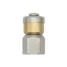 Load image into Gallery viewer, Oomvarmer High Pressure Washer Nozzle, 250 bar - Stainless Steel &amp; Brass, 1/8 1/2 3/8 inch, YS-00013
