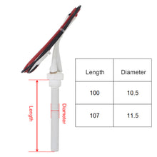 Cargar imagen en el visor de la galería, 220v 300w - keramischer glühzünder 100x10.5mm 107x11.5mm - zündwiderstand pelletofen glühzünder pelletheizung 3/8 zoll
