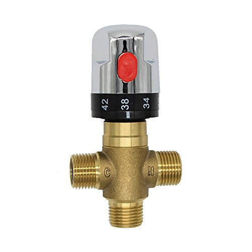 oomvarmer Solar Thermostatic Mixer Tap for Brass and Copper Shower Faucet