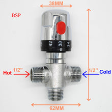 Cargar imagen en el visor de la galería, Mitigeur thermostatique valve pour robinet, douche et baignoire
