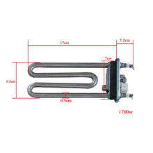 Cargar imagen en el visor de la galería, Resistance lave linge avec sonde element chauffant 220v resistance machine a laver radiateur electrique 1700/1800w
