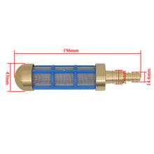 Lade das Bild in den Galerie-Viewer, filtre nettoyeur haute pression crepine aspiration pompe a eau filtre tuyau d&#39;arrosage
