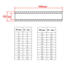 Cargar imagen en el visor de la galería, Titanium rohr titan TA2 L500mm titanrohre röhrchen metall tube rundrohr rohr nahtlos
