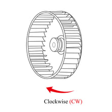 Cargar imagen en el visor de la galería, Lüfterrad backofen motor CW flügel ventilator lüfterflügel radiallüfter gebläserad heizung heißluftventilator trockner
