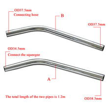 Lade das Bild in den Galerie-Viewer, Staubsaugerstangen universal verlängerungsrohr 35 mm saugrohr staubsaugerrohr staubsauger industriesauger 35+38mm
