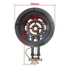 Cargar imagen en el visor de la galería, Rechaud gaz fonte bruleur fonte barbecue avec injecteur gpl propane cuisinière à gaz camping professionnel jardin butane
