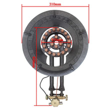 Cargar imagen en el visor de la galería, Rechaud gaz fonte bruleur fonte barbecue avec injecteur gpl propane cuisinière à gaz camping professionnel jardin butane
