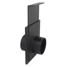 Cargar imagen en el visor de la galería, Trappe guillotine obturation tuyau OD100mm pour aspiration menuiserie ABS buse à tirette d&#39;obturation aspirateur à copeaux bois
