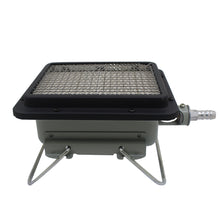 Cargar imagen en el visor de la galería, Gastrobräter gasgrill campingkocher infrarot gasherd camping propan infrarotkeramikbrenner bbq campingkocher gas
