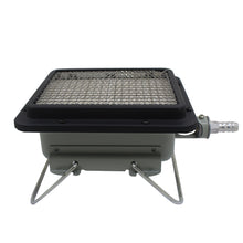 Lade das Bild in den Galerie-Viewer, Réchaud gaz camping grill infrarouge four gaz butane portable butane bruleur ceramique infrarouge barbecue
