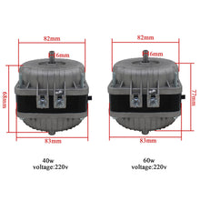 Lade das Bild in den Galerie-Viewer, Kühlschrankmotor kühlschrank lüfter 230v kühlschrankventilator 25W 35W 40W 60W lüftermotor kühlgeräte ventilator lüfter
