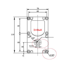 Lade das Bild in den Galerie-Viewer, Moteur vis sans fin pellet motoreducteur 230v 2 rpm 3 rpm moteur poele a granule motoreducteur pellet
