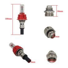 Cargar imagen en el visor de la galería, Debimetre chauffage sol pour collecteur plancher chauffant eau indicateur de flux d&#39;eau 1/10/20/100 pièce
