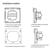 Cargar imagen en el visor de la galería, oomvarmer Proportionalventil elektrisch Steuerung mit 220v Thermostat fussbodenheizung heizung Zwei 2 Wege motorkugelhahn kugelventil
