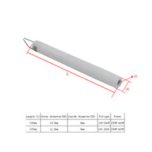 Cargar imagen en el visor de la galería, 220v - keramischer glühzünder für Pelletbrenner 100x10.5mm 107x11.5mm - zündwiderstand Pelletofen Pelletheizung Pelletsmoker Pelletöfen
