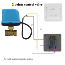 Cargar imagen en el visor de la galería, vanne 2 voies motorisee DN15 DN20 DN25 DN32
