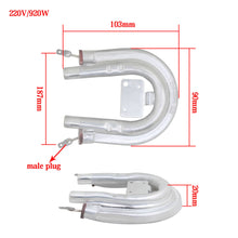 Cargar imagen en el visor de la galería, Durchlauferhitzer kaffeemaschine heizelement 220v 920w kaffeevollautomaten heizung espressomaschine Kaffeepadmaschine
